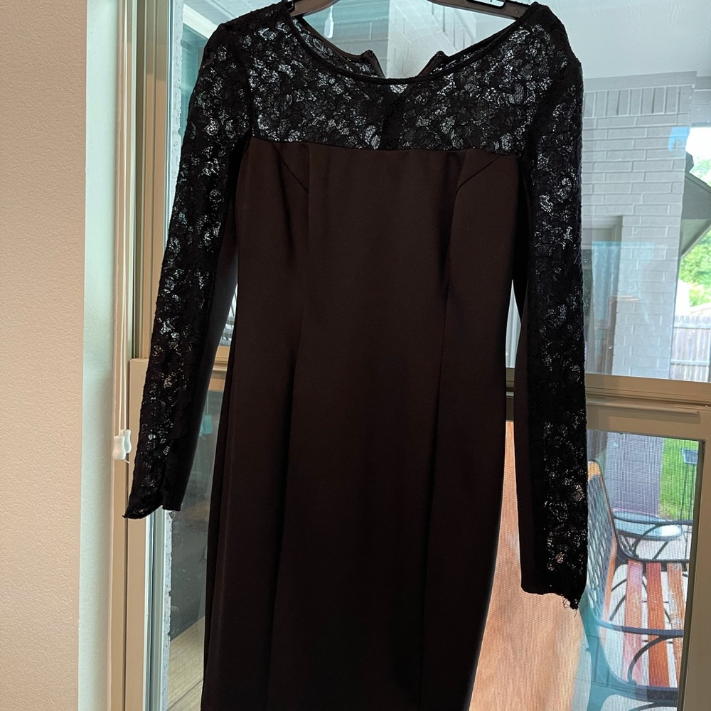 Mini black dress / worn once